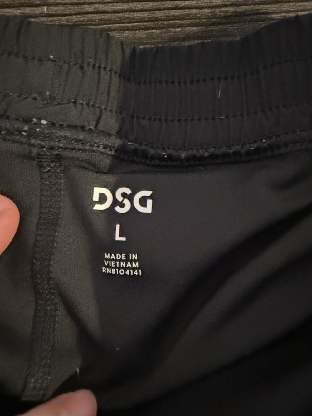 DSG Black Women’s Athletic Shorts - Lightweight Performance - Picture 3 of 4